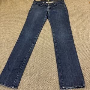 7 Seven for All Mankind Jeans Womens Size 30 Collette Straight Leg Blue